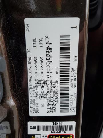 2025 TOYOTA TUNDRA CRE #3280283005