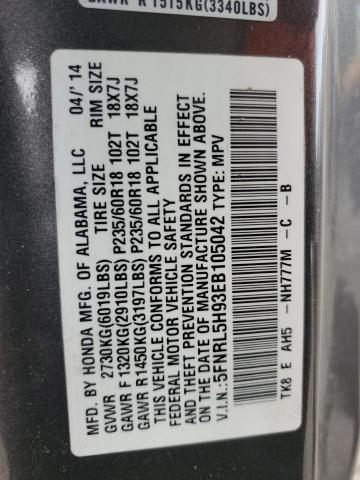 2014 HONDA ODYSSEY TO #3302904975