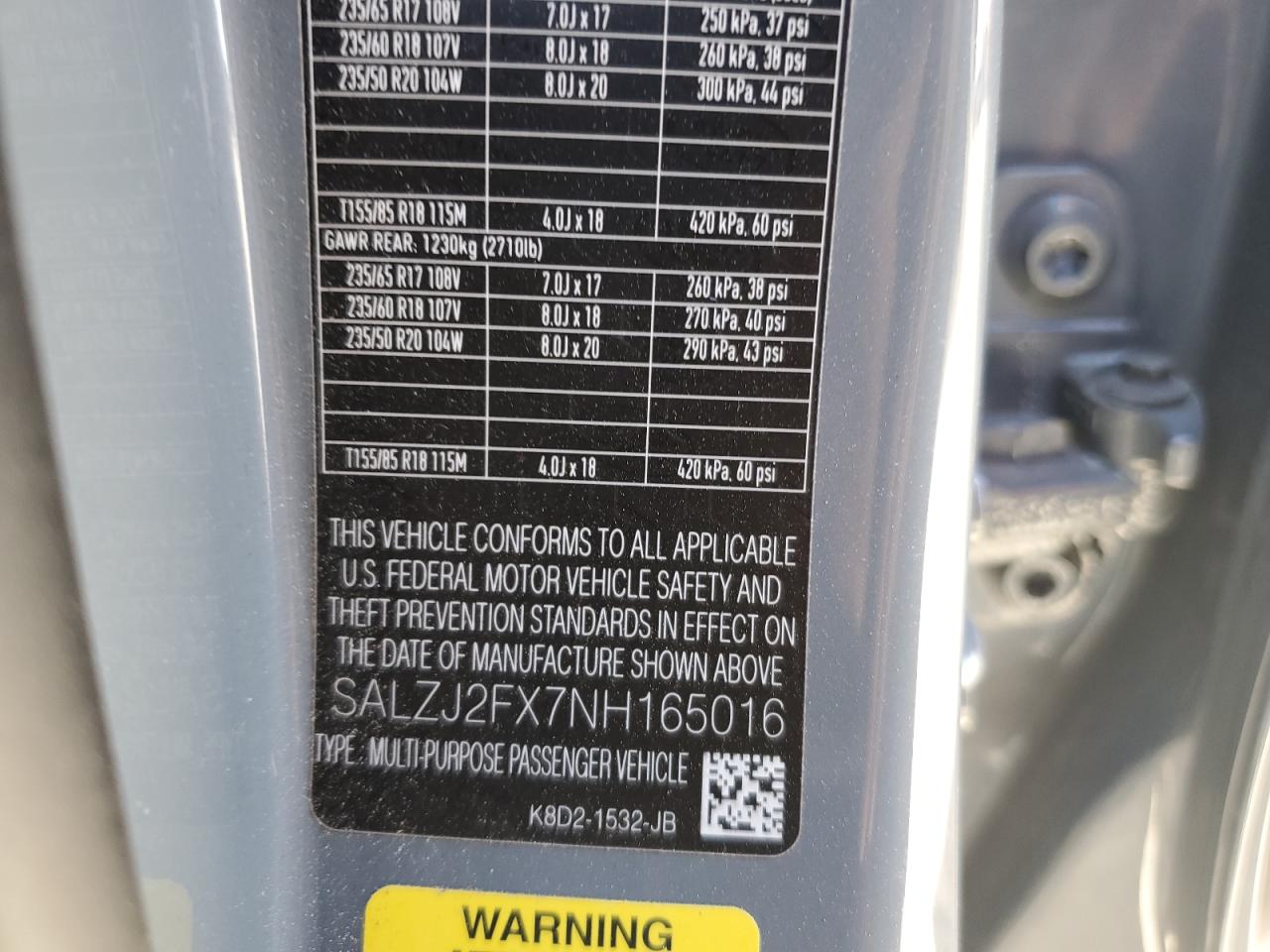 LAND ROVER RANGE ROVER S