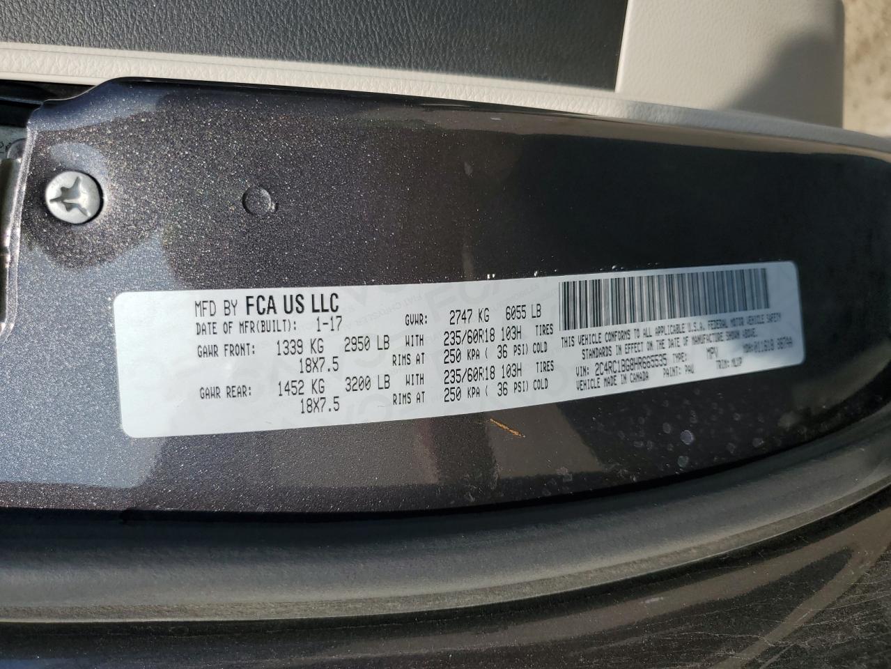 CHRYSLER PACIFICA TOURING L