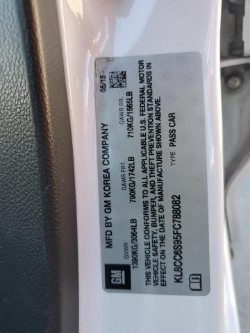 2015 CHEVROLET SPARK 1LT KL8CC6S95FC788082