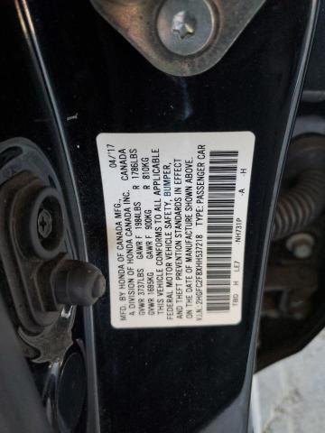 2017 HONDA CIVIC EX - 2HGFC2F8XHH537218