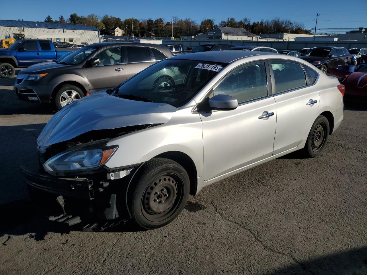 Lot #3290196218 2017 NISSAN SENTRA S