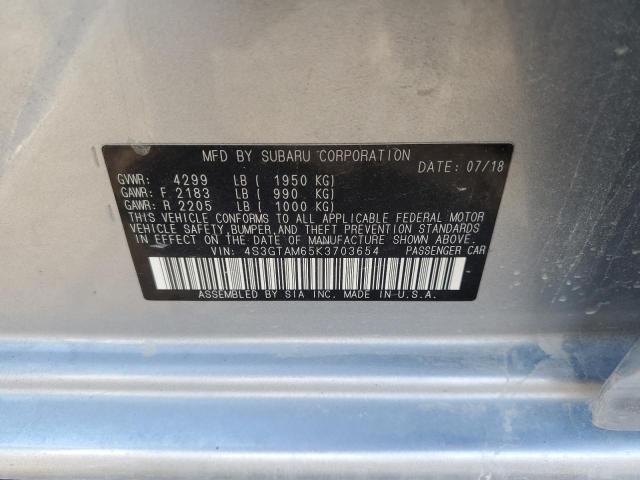 2019 SUBARU IMPREZA SP - 4S3GTAM65K3703654