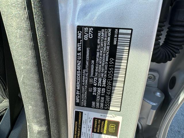 2015 MERCEDES-BENZ C 300 4MAT 55SWF4KB9FU056199