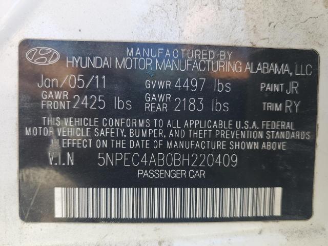 2011 HYUNDAI SONATA SE #3276389689