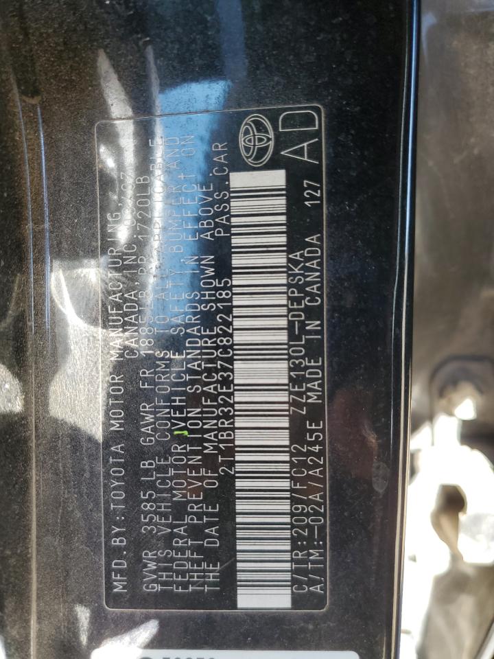 Lot #3279648943 2007 TOYOTA COROLLA CE