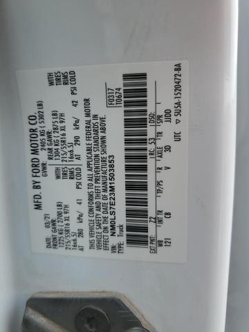 2021 FORD TRANSIT CONNECT XL NM0LS7E23M1503853