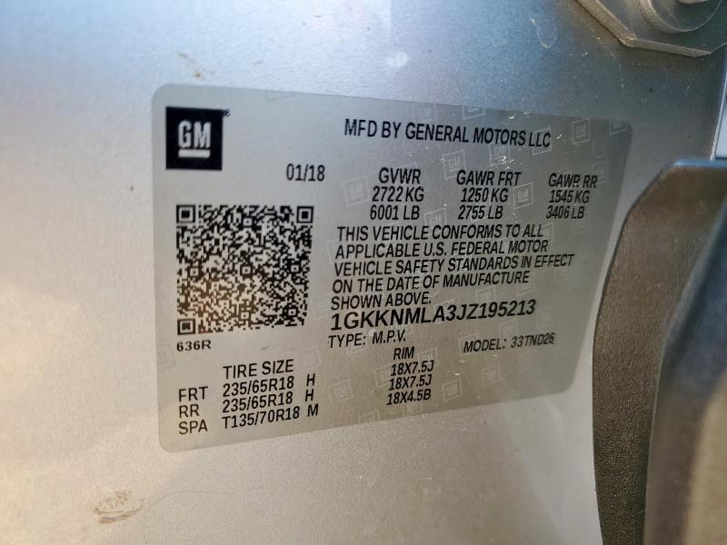 2018 GMC ACADIA SLT-1 #3301882458