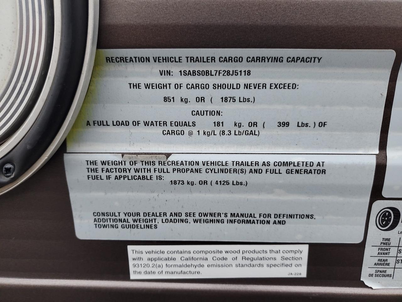 Lot #3273902783 2015 STARCRAFT AR-ONE MAX