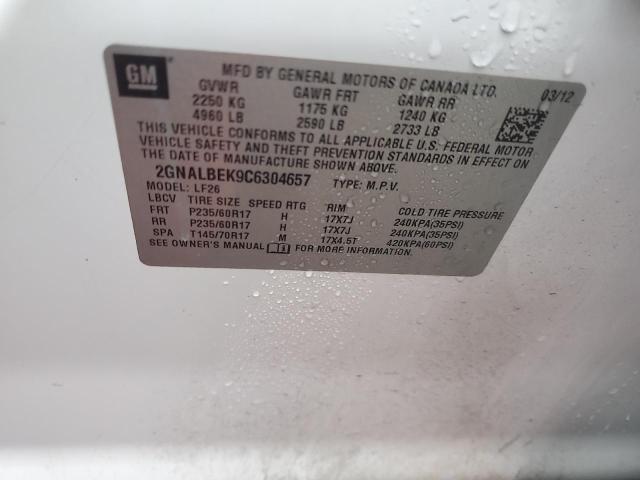 2012 CHEVROLET EQUINOX LS #3286768288