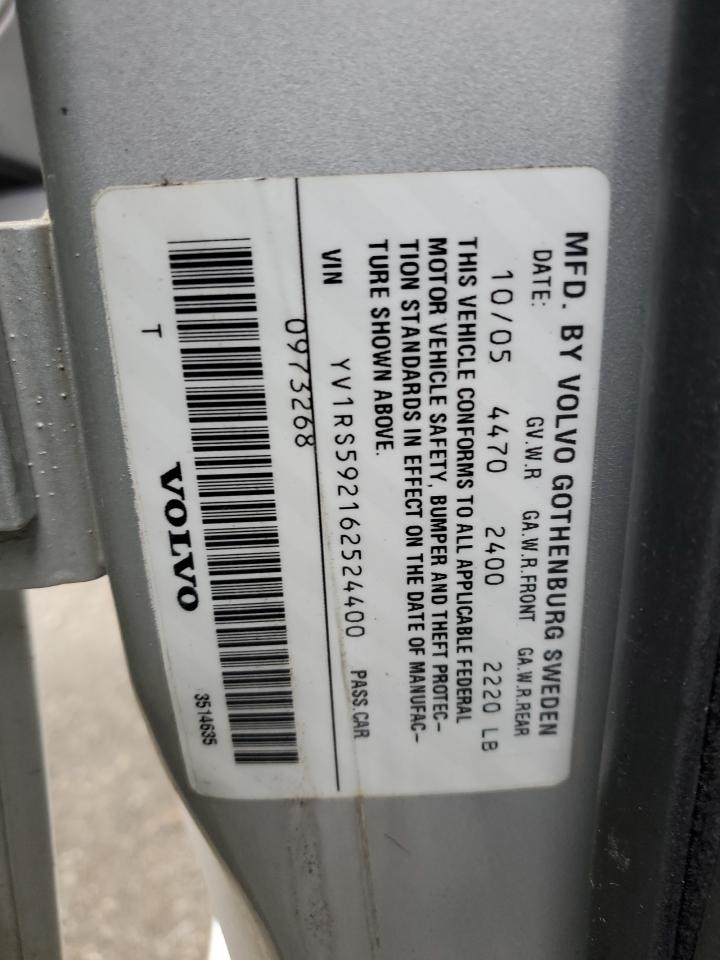 Lot #3279827326 2006 VOLVO S60 2.5T