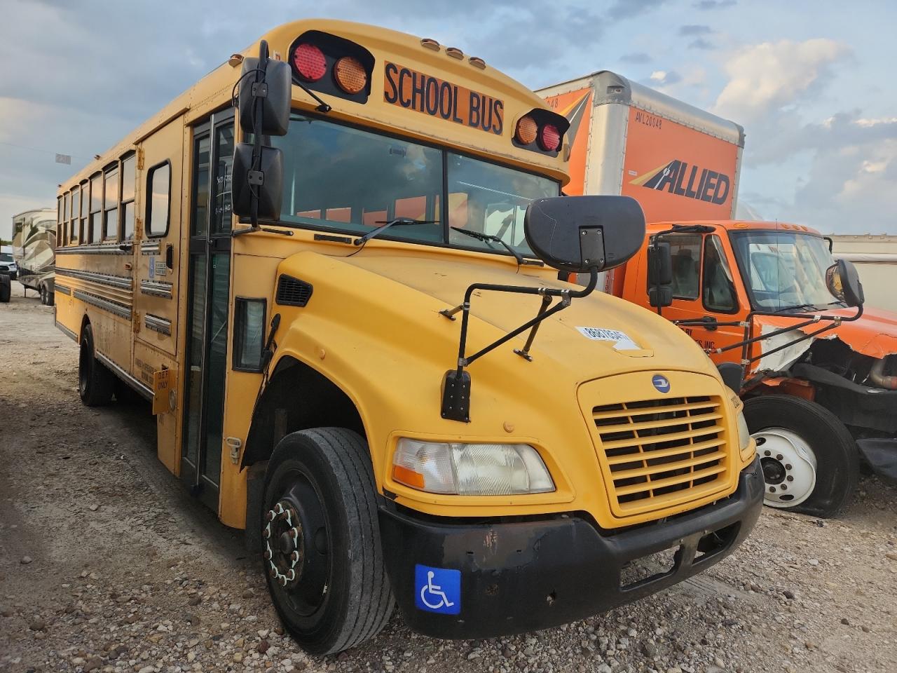 Lot #3305292310 2012 BLUE BIRD SCHOOL BUS