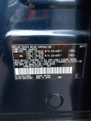 2017 TOYOTA RAV4 LE - JTMBFREV7HJ707716