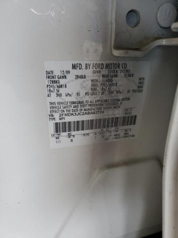 2010 FORD EDGE SEL #3266028534