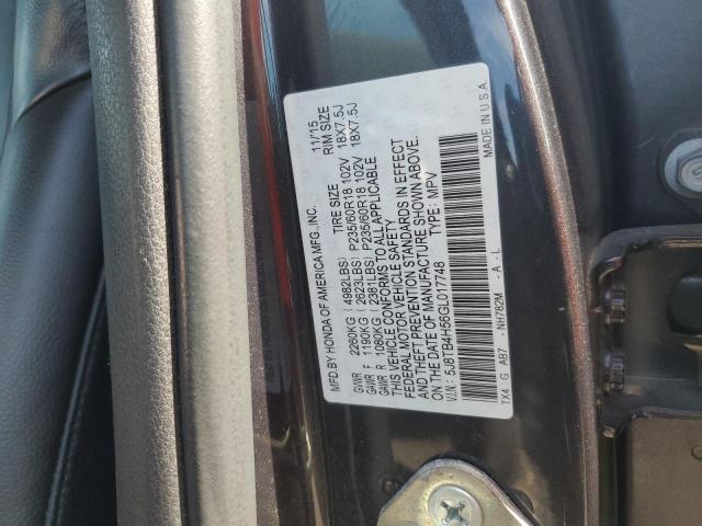 2016 ACURA RDX TECHNO 5J8TB4H56GL017748