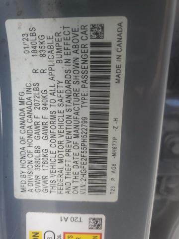 2023 HONDA CIVIC SPOR #3290202210