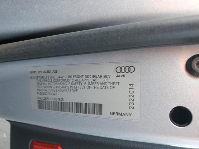 2024 AUDI A6 PREMIUM WAUL2BF27RN054808
