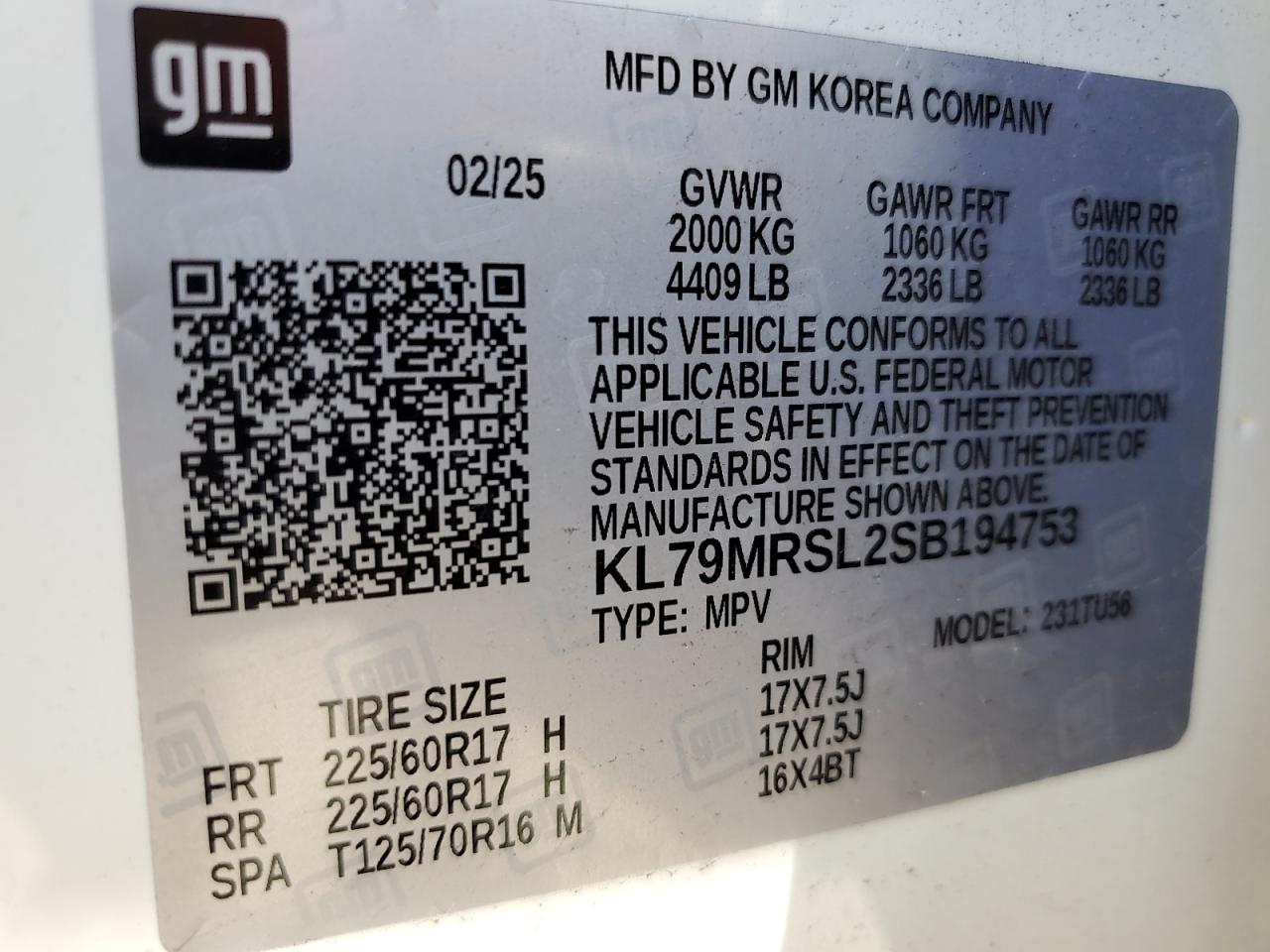 CHEVROLET TRAILBLAZER LT