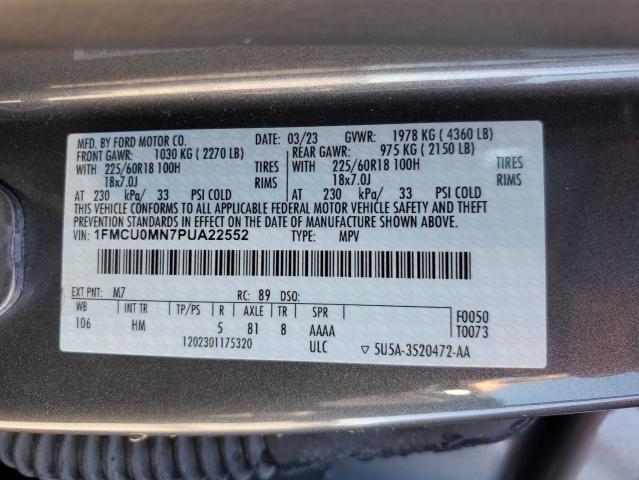 2023 FORD ESCAPE ST #3290228212