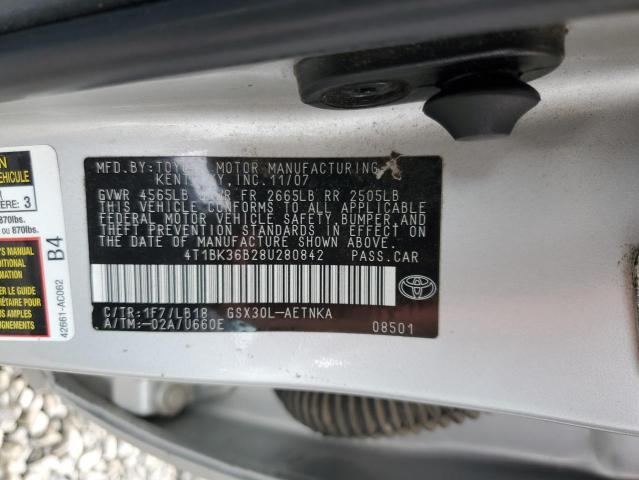 2008 TOYOTA AVALON XL #3281775896