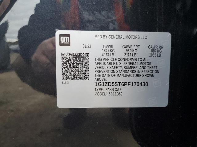 2023 CHEVROLET MALIBU LT - 1G1ZD5ST6PF170430