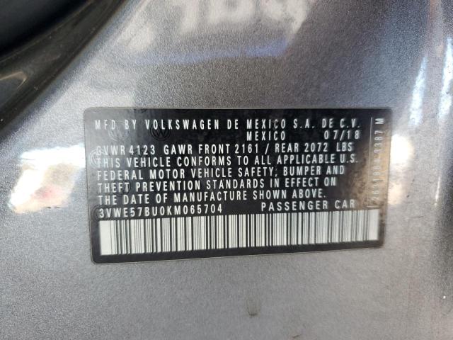 2019 VOLKSWAGEN JETTA SEL #3296208481