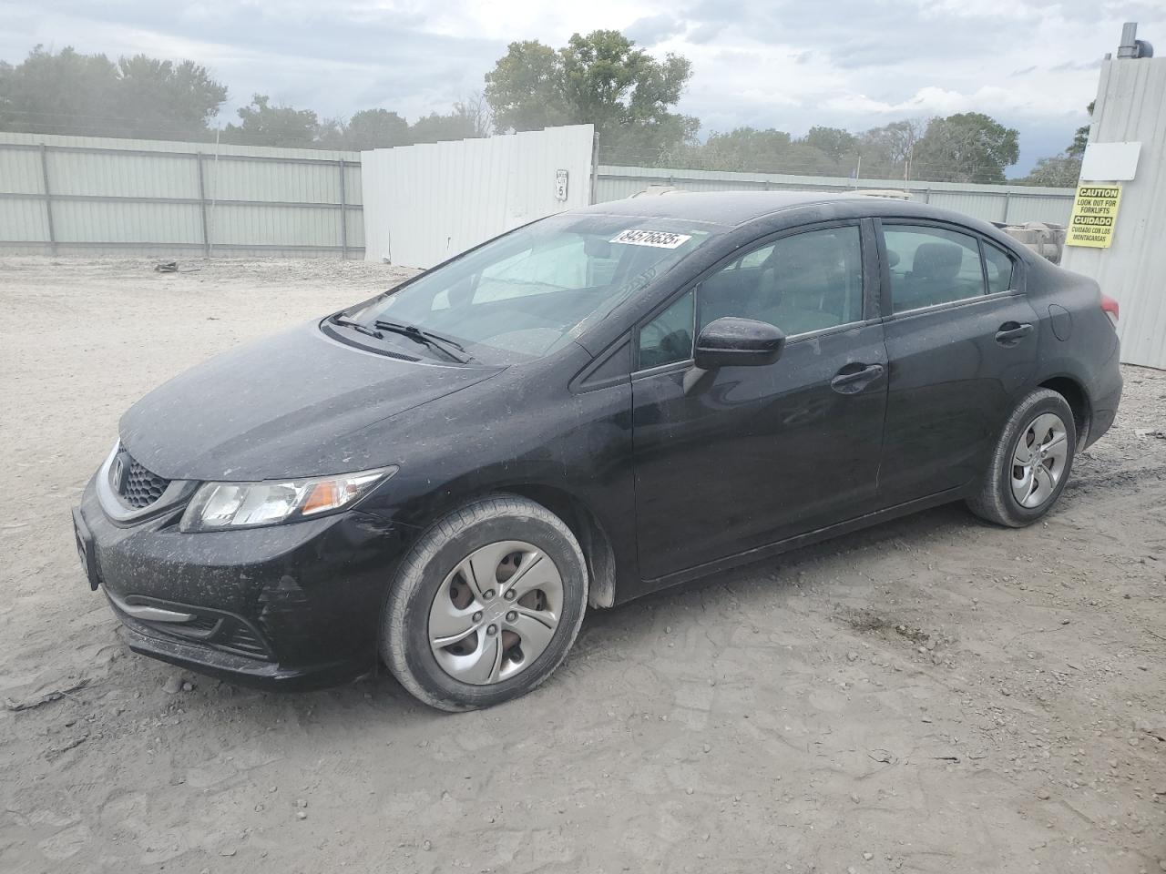 Lot #3278744619 2015 HONDA CIVIC LX