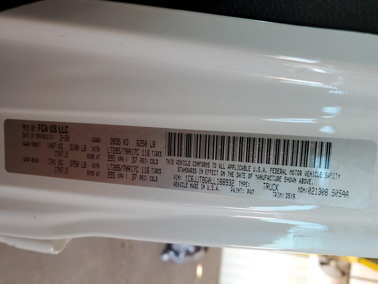 JEEP GLADIATOR RUBICON