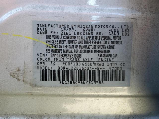 2022 NISSAN SENTRA SV - 3N1AB8CV8NY319988