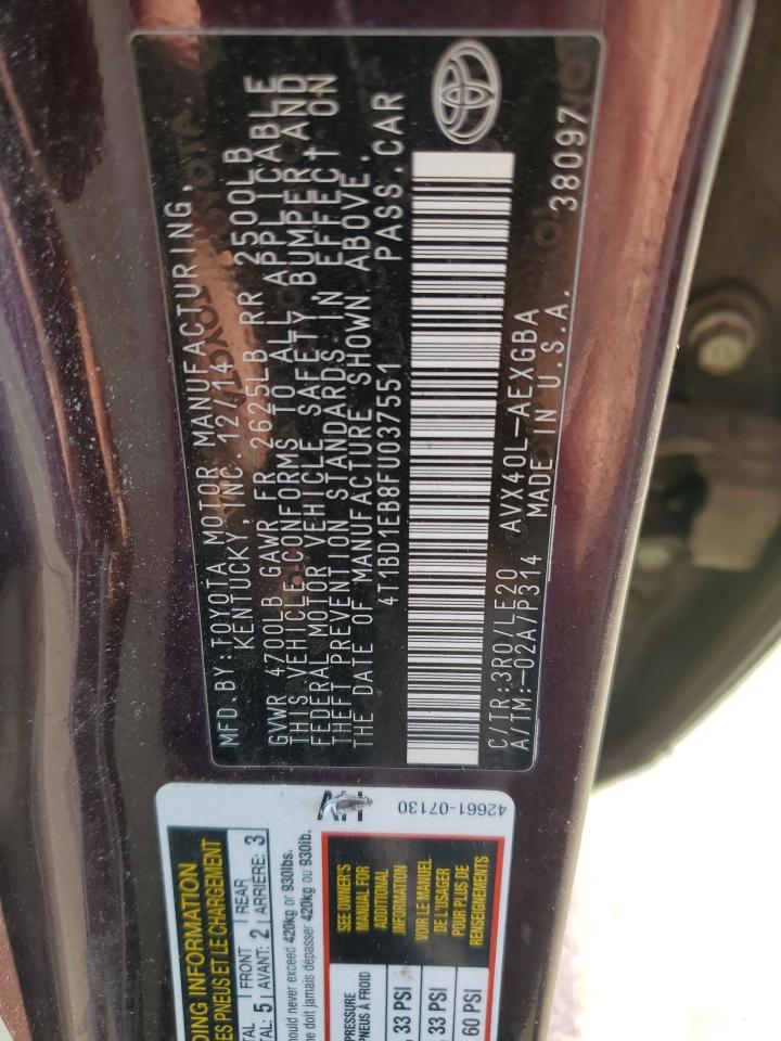 TOYOTA AVALON HYBRID