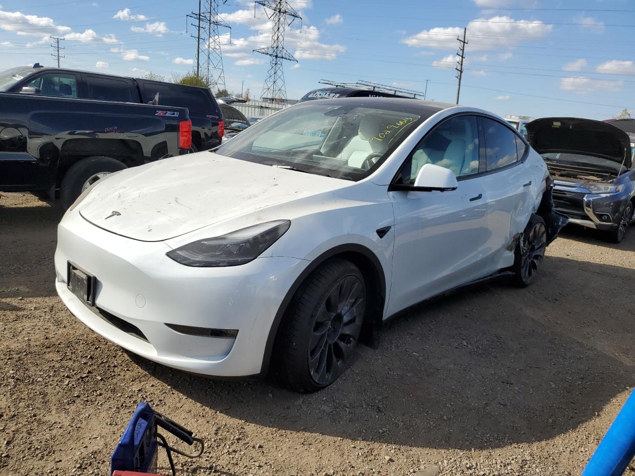 Lot #3297219387 2023 TESLA MODEL Y