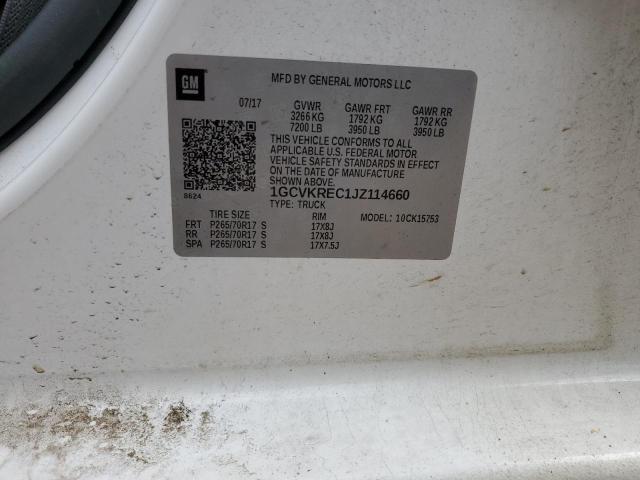 2018 CHEVROLET SILVERADO #3312582168