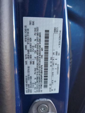 2023 FORD ESCAPE ACT - 1FMCU0GN4PUB41476