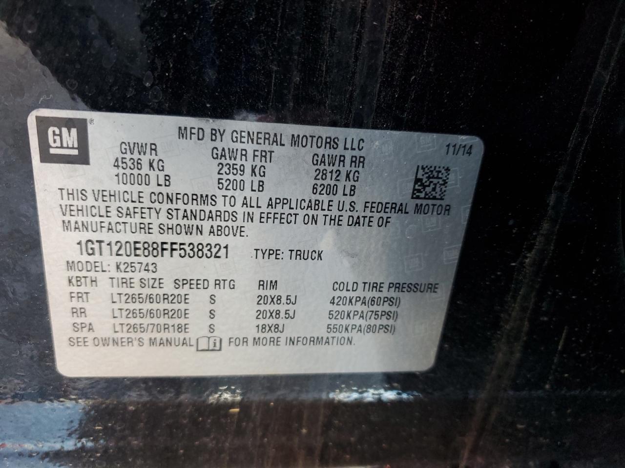 GMC SIERRA 2500HD K2500 DENALI