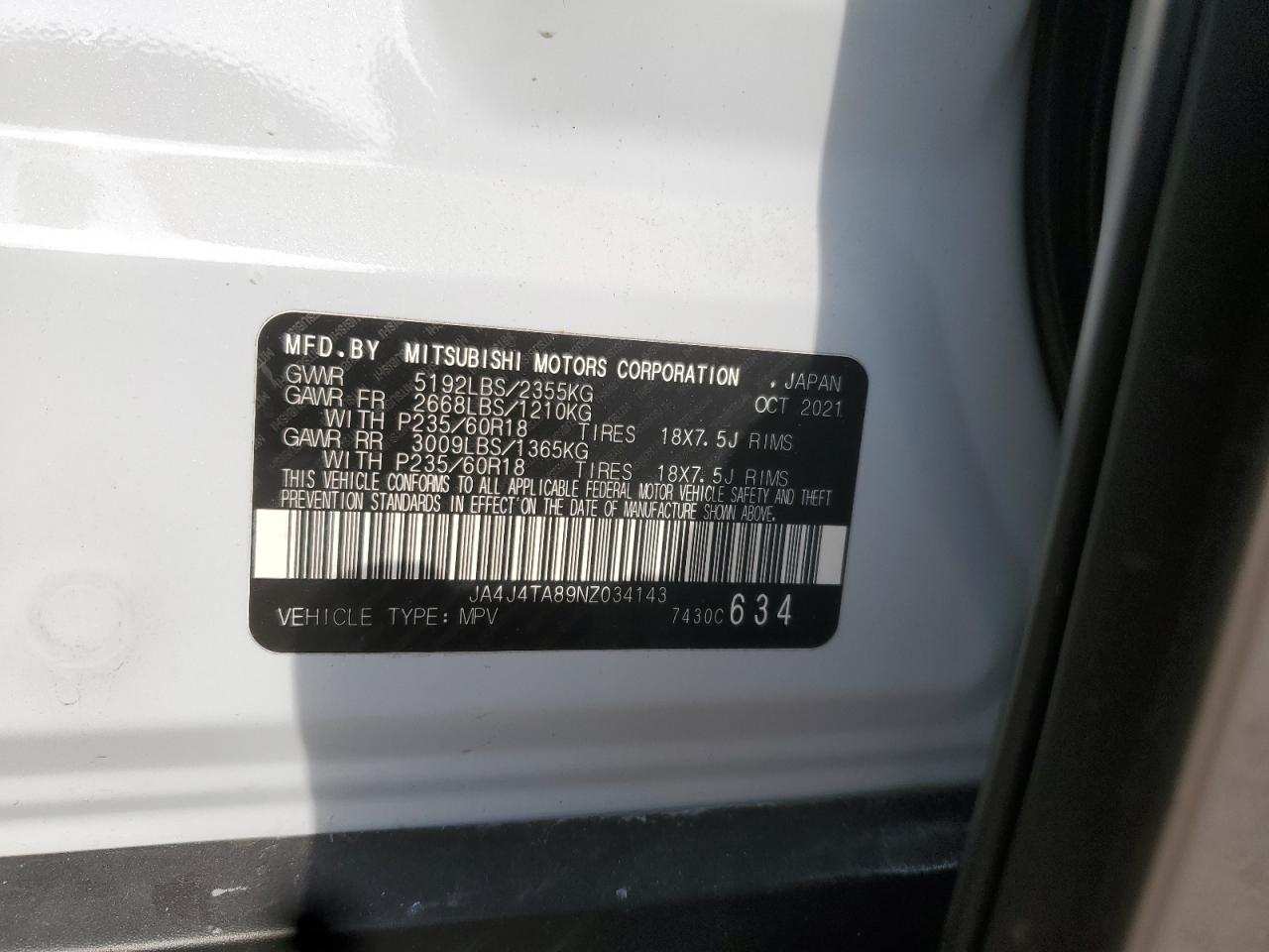 MITSUBISHI OUTLANDER ES