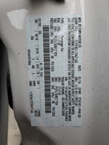 2016 FORD C-MAX PREM #3304110488