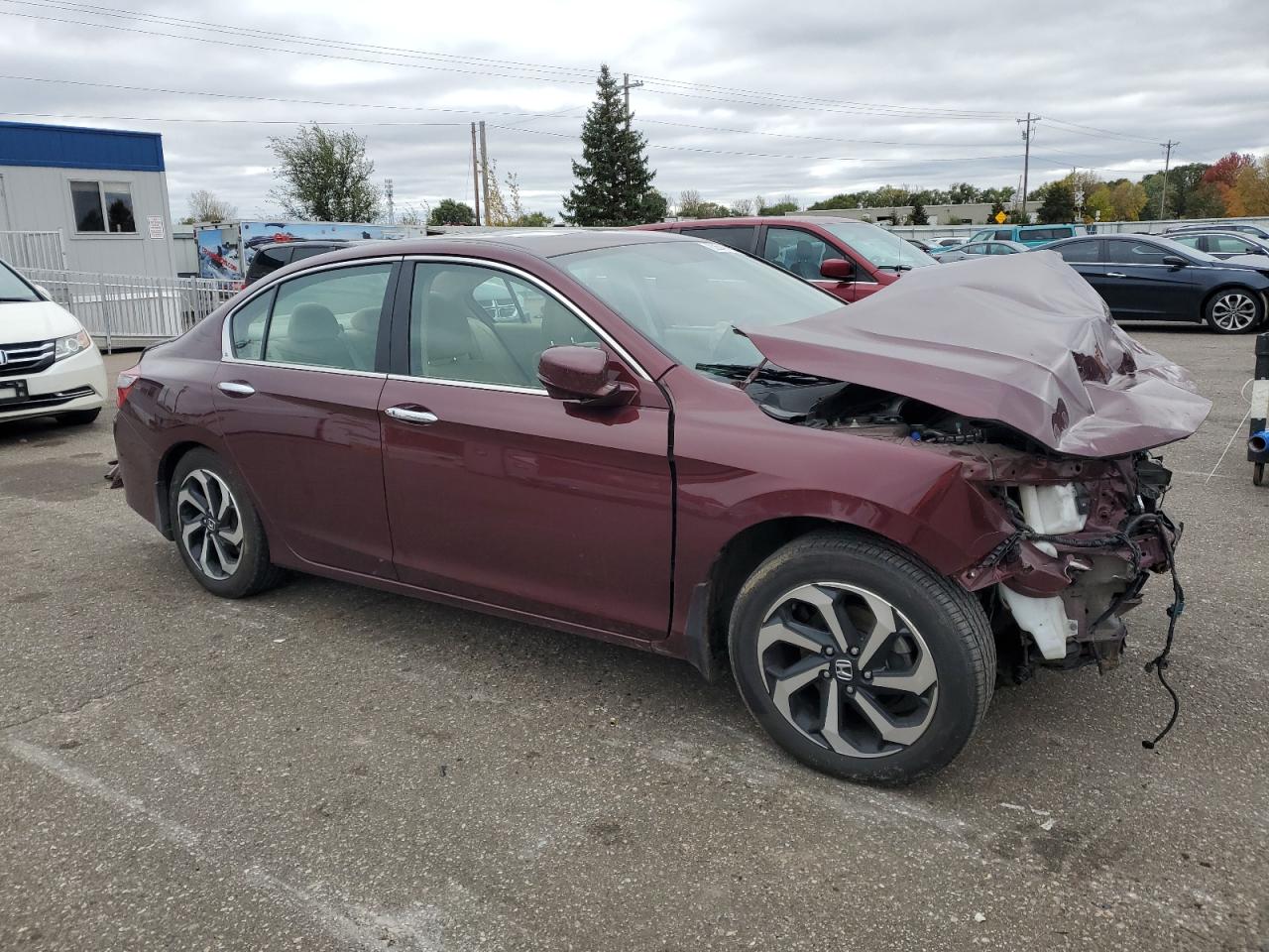 Lot #3291059174 2017 HONDA ACCORD EX