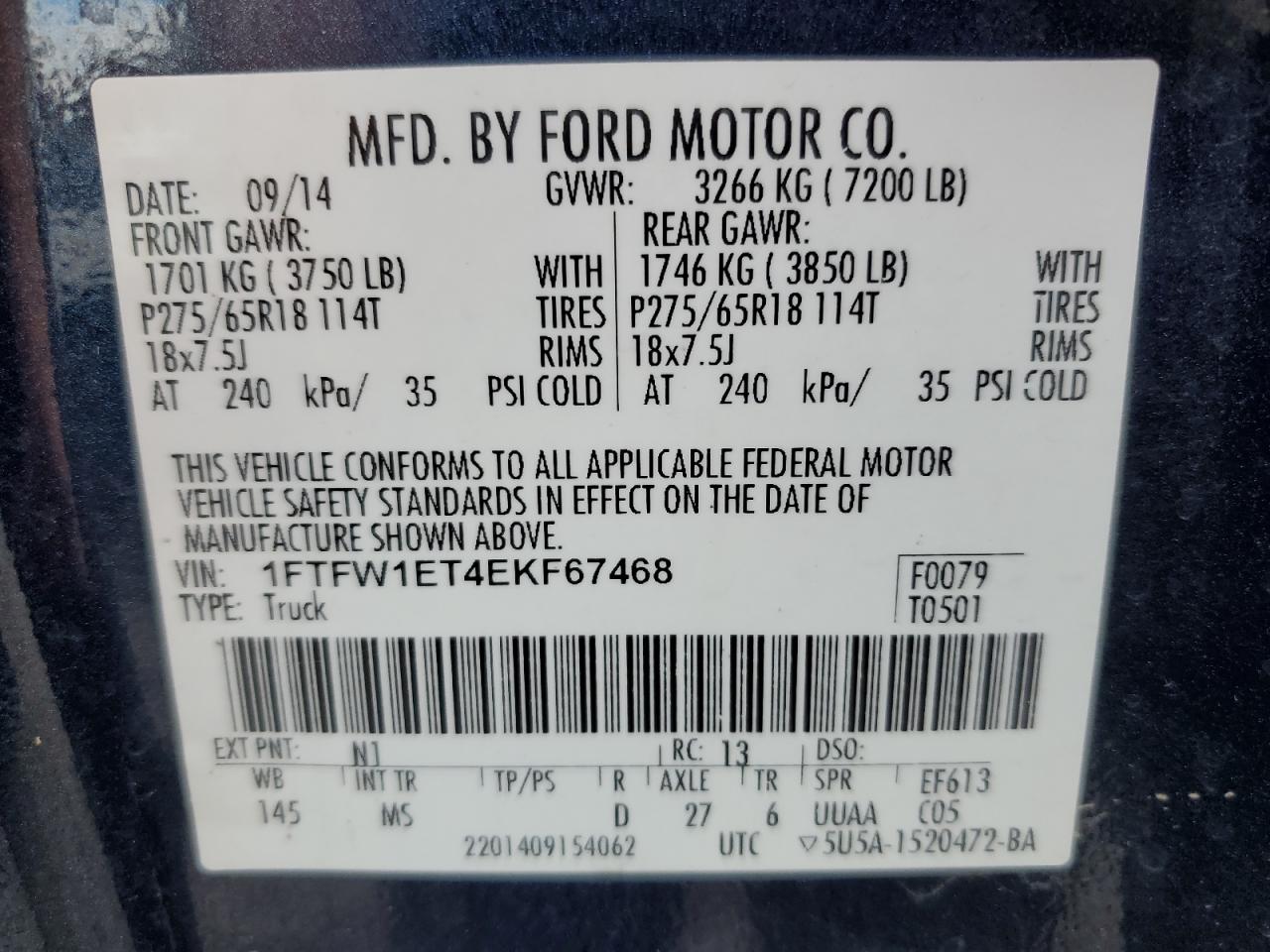 FORD F-150 SUPERCREW