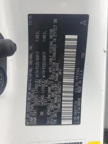 2015 TOYOTA SIENNA LE #3281843488