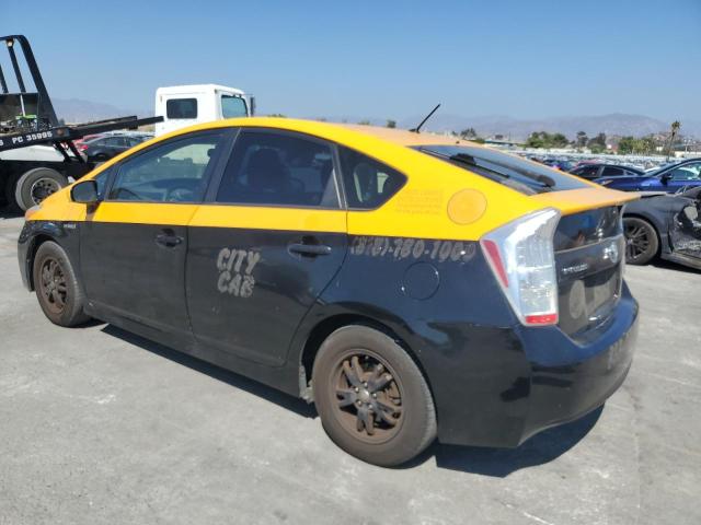 TOYOTA PRIUS 2015 two tone hatchbac hybrid engine JTDKN3DU4F0445214 photo #3