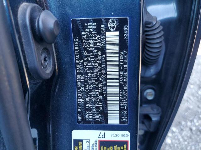 2017 TOYOTA CAMRY LE - 4T1BF1FK8HU332175