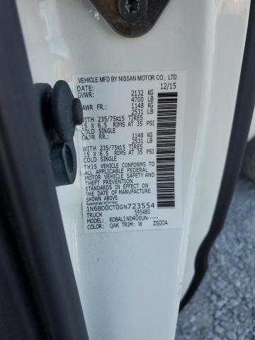 2016 NISSAN FRONTIER S - 1N6BD0CT0GN723554