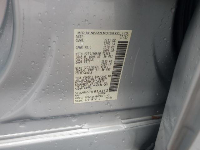 2015 NISSAN ARMADA SV 5N1AA0NC7FN614152