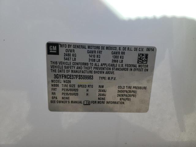 2015 CADILLAC SRX PERFORMANCE COLLECTION - 3GYFNCE37FS509983
