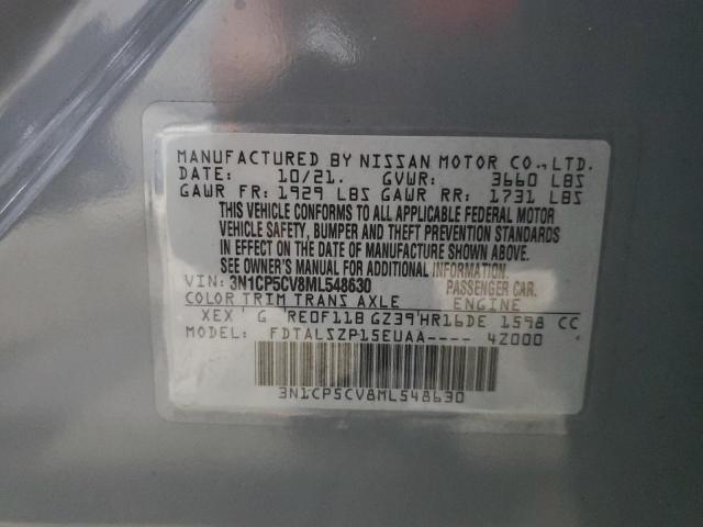 2021 NISSAN KICKS SV #3269085085