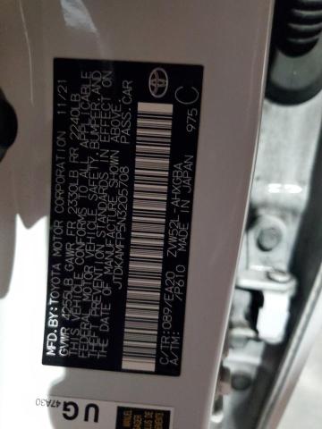 2022 TOYOTA PRIUS PRIM JTDKAMFP5N3205708