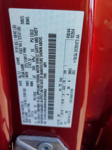 2017 FORD ESCAPE SE #3302687048