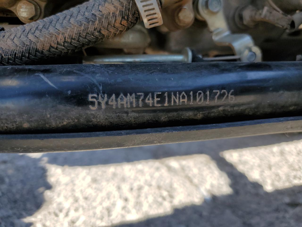 Lot #3280789374 2022 YAMAHA YFM700 R