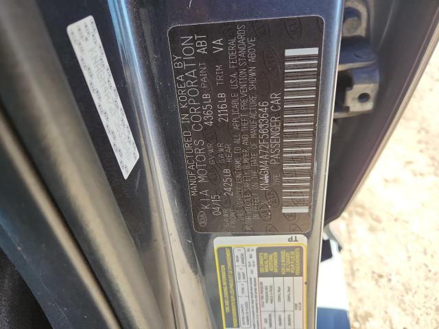 2015 KIA OPTIMA LX #3286699290